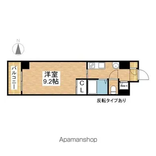 HF久屋大通レジデンス【6階】の間取り