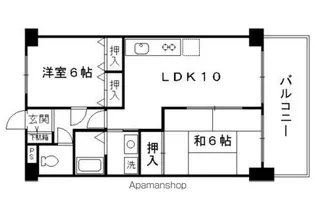 グレース・ダイン【703号室】の間取り