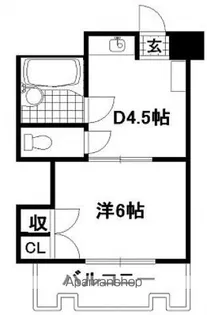 幟ビル【8階】の間取り