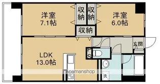 リリーヴィレッジGRACE【7階】の間取り