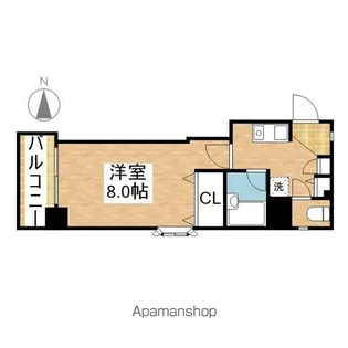 プレズントヨシダ【4階】の間取り