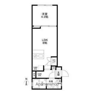 トライム吾妻橋【2階】の間取り