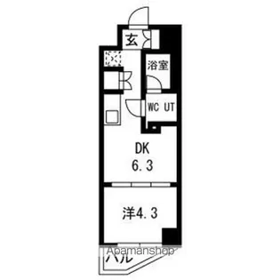 東京都中野区南台2丁目【マンション】の間取り