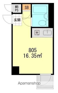 江戸川橋センチュリープラザ21【8階】の間取り