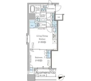 パークアクシス御茶ノ水ヒルトップ【7階】の間取り