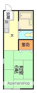 コーポケイⅡ【1階】の間取り