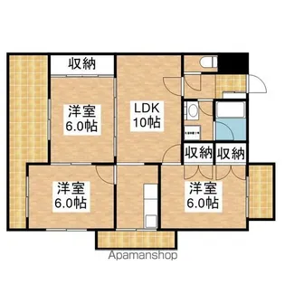 3LDKの間取り画像