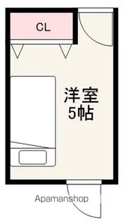 CREUS(クリアス)【102号室】の間取り