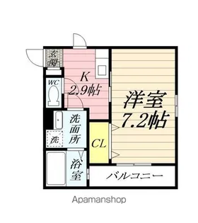 プラチナレジデンス【1階】の間取り