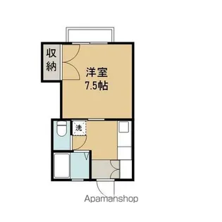 メゾンドール光和【105号室】の間取り