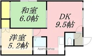 コーポラス麻生【B号室】の間取り