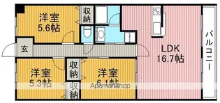 ネオコート【2階】の間取り
