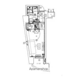 ミリアレジデンス御茶ノ水【3階】の間取り