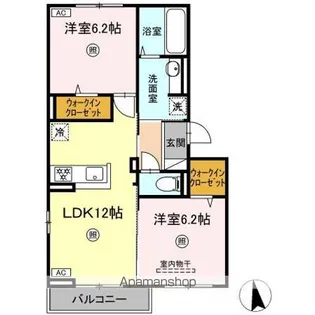 CONTENTO【3階】の間取り