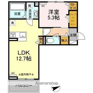 日吉ハイツⅢ【303号室】の間取り