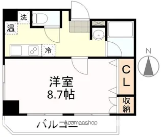 マインド祐【4階】の間取り