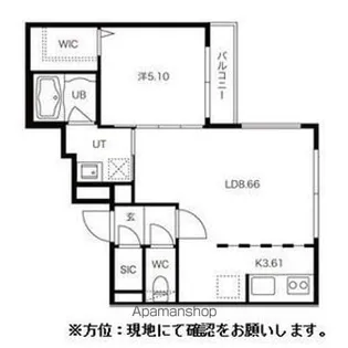 BRESCIA【2階】の間取り