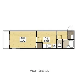 第3潮ビル【2階】の間取り