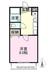 パールマンションⅠ【1階】の間取り