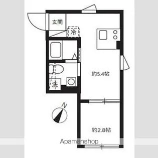 アピチェ田園調布【3階】の間取り