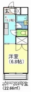 パークアベニュー伊島【2階】の間取り