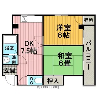 サントピア豊中【2階】の間取り