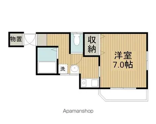 笑ハイツ【1階】の間取り