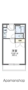 レオパレスサニーヒル【3階】の間取り