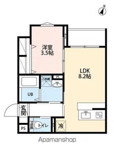 ROBOT HOME 亥鼻Ⅱ【3階】の間取り