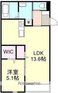 グランデール【1階】の間取り