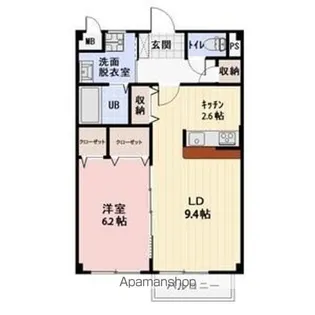 SURPLUS LUCE SMILE【2階】の間取り