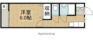 シュロッセ府中【202号室】の間取り