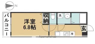 アスカⅡ【3階】の間取り