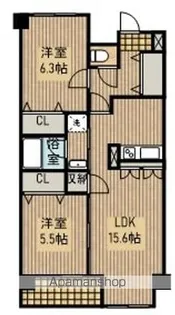 KO OLINA GONGEN【2階】の間取り