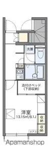 レオパレス新起【1階】の間取り