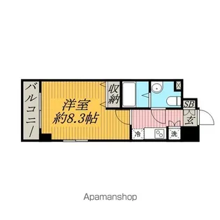 グランフォース習志野【6階】の間取り