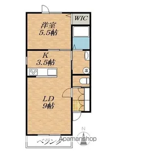 MON CHATEAU【2階】の間取り