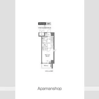 プラウドフラット早稲田【7階】の間取り