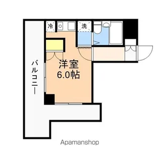リバティープラザ本町【10階】の間取り