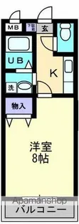 クレール・オゴ【203号室】の間取り