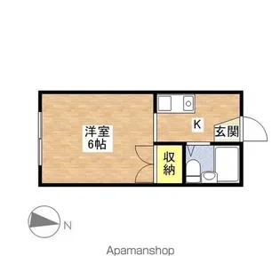 ミモザビレッジ【2階】の間取り