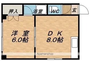 サンシティSS【302号室】の間取り