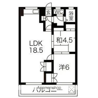 プリミエール平和ヶ丘【4階】の間取り