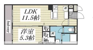 NEXT−Ⅰ【204号室】の間取り