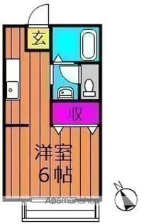 中島サンプラザ【101号室号室】の間取り
