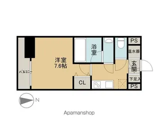 HF一番町レジデンス【3階】の間取り