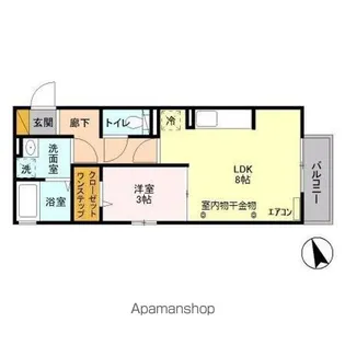 アスティール【2階】の間取り