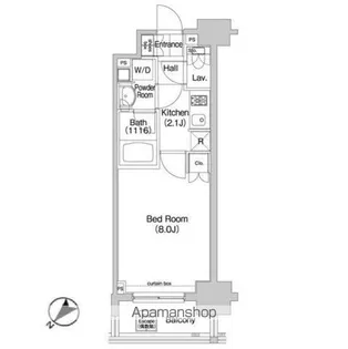 コンフォリア三田EAST【4階】の間取り
