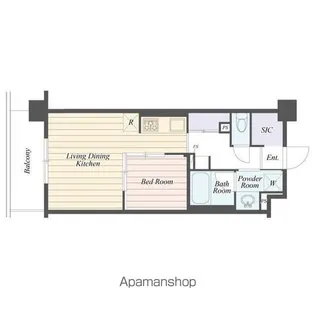 ART RESIDENCE IN OOTAKA−NO−MORI【4階】の間取り