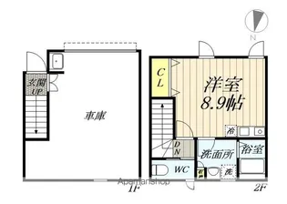 埼玉県三郷市新和2丁目【アパート】の間取り